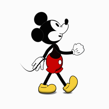 Mickey whistling